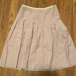 The Limited pleated skirt